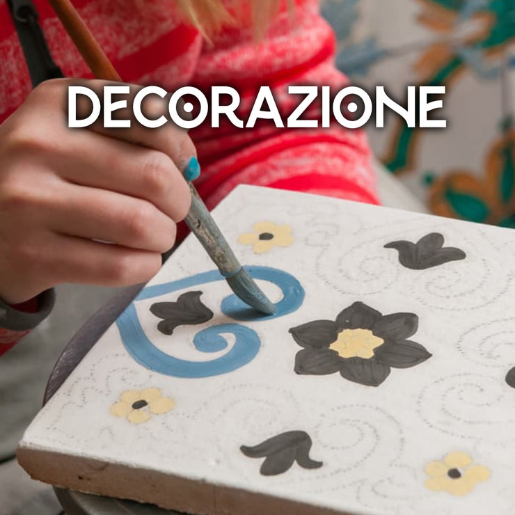 WORKSHOP DI DECORAZIONE CERAMICA