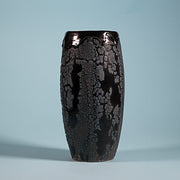 Vase Fissure Disaster - basalte noir
