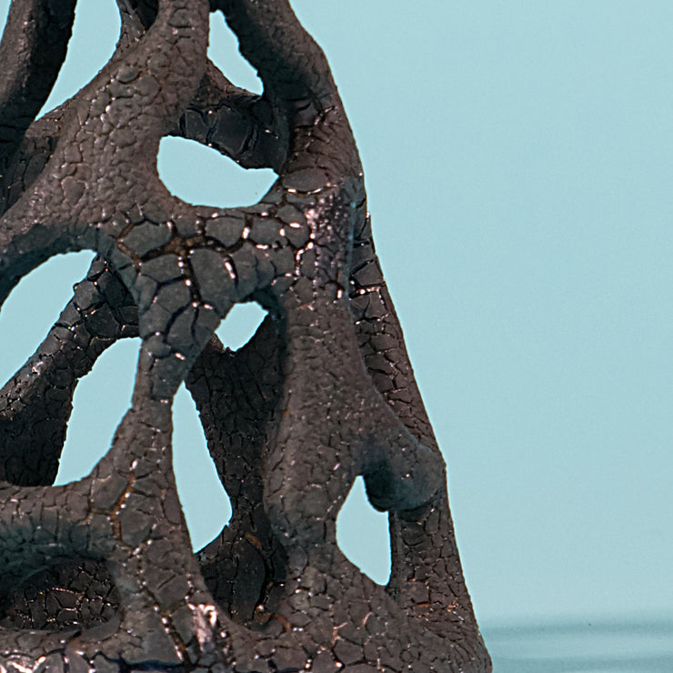 Candelabro alveolar - negro basalto