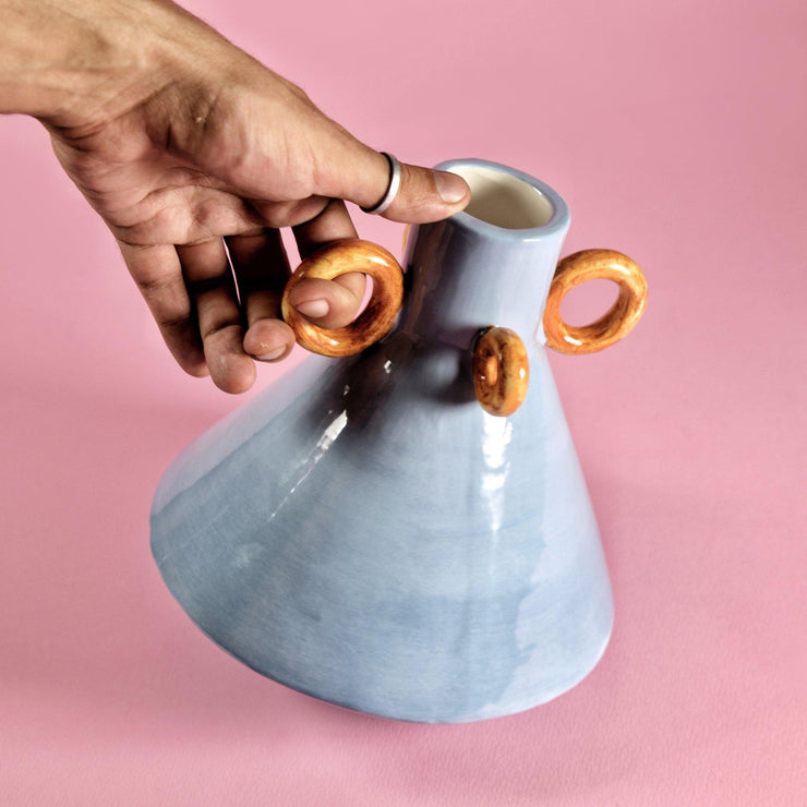 Ramina Vase - Vaso ceramica - Ari De Luca - MENA FUECO studio