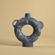 Cobalt Sky Donut - Vase - Jenni Oh  - MENA FUECO studio 